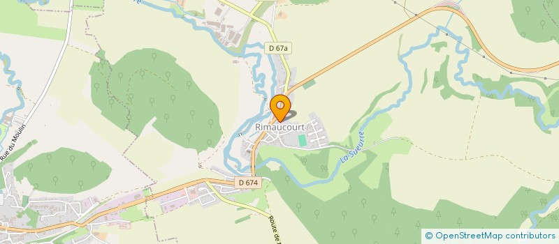 localisation de l'entreprise GARDIENNAGE HAUT MARNAIS à RIMAUCOURT