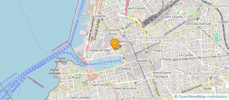 localisation de l'entreprise GARDIENNAGE INTERPRETE NAVIRE à MARSEILLE