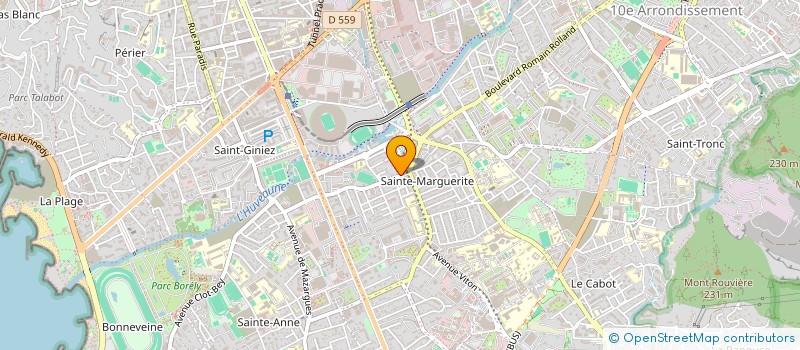 localisation de l'entreprise GARDIENNAGE INTERVENTION SURVEILLANCE à MARSEILLE