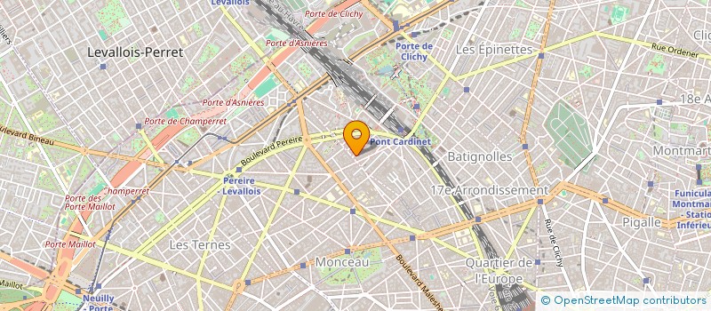 localisation de l'entreprise GARDIENNAGE INVESTISSEMENT DEVELOPPEMENT  PARIS