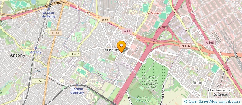 localisation de l'entreprise GARDIENNAGE SECURITE PRIVEE INTERVENTIONS à FRESNES