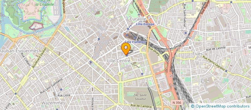 localisation de l'entreprise GARDIENNAGE SURVEILLANCE DE PROXIMITE à LILLE