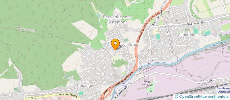 localisation de l'entreprise GARDIENNAGE VIGILANCE SECURITE SERVICES  VITRY-SUR-ORNE