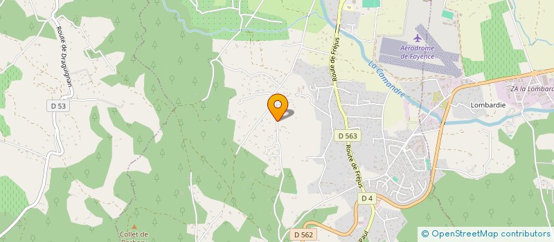 localisation de l'entreprise GARDINCOUR  FAYENCE