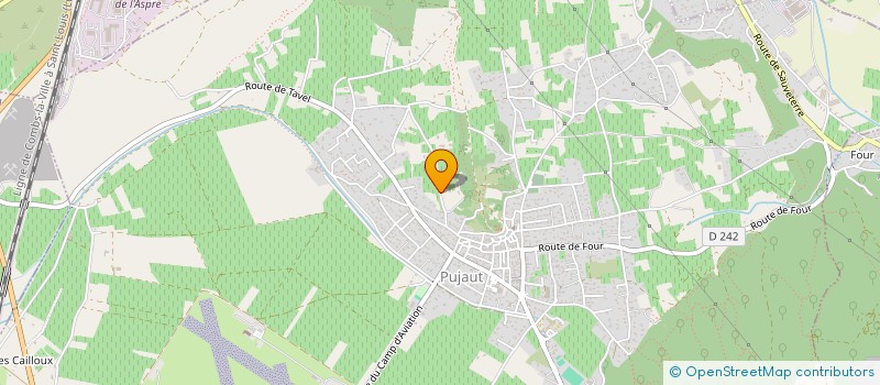 localisation de l'entreprise GARDIOL  PUJAUT