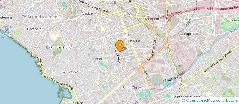 localisation de l'entreprise GARDNER IMMOBILIER à MARSEILLE
