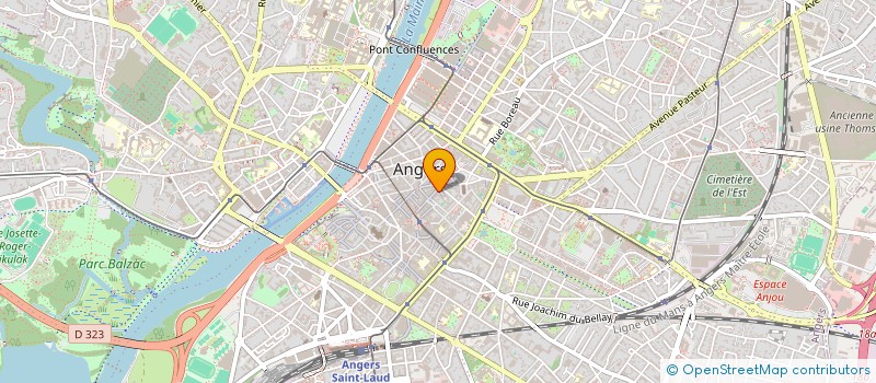 localisation de l'entreprise GARDONS LE CONTACT  ANGERS