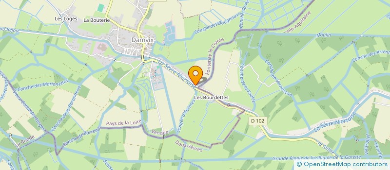 localisation de l'entreprise GARDOT ESPERANCE  DAMVIX