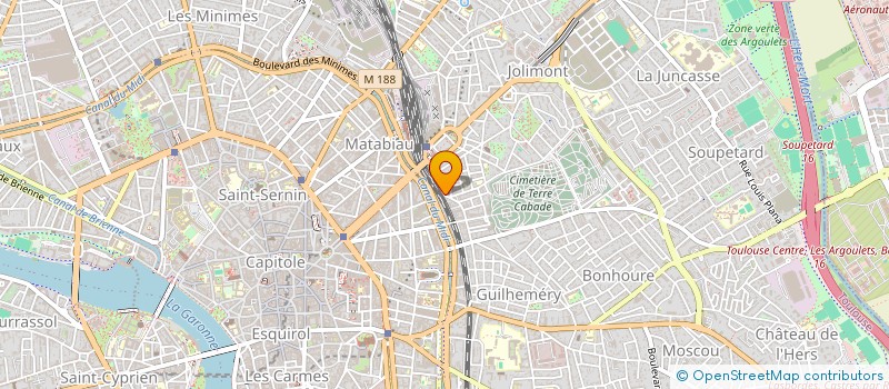 localisation de l'entreprise GARE à TOULOUSE