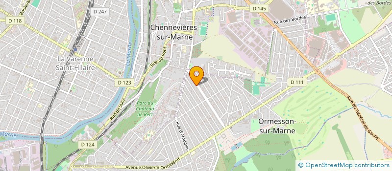 localisation de l'entreprise GARE DE ESPITE  ORMESSON-SUR-MARNE