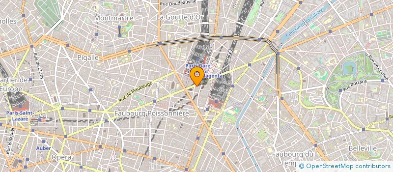 localisation de l'entreprise GARE DE L'OR  PARIS