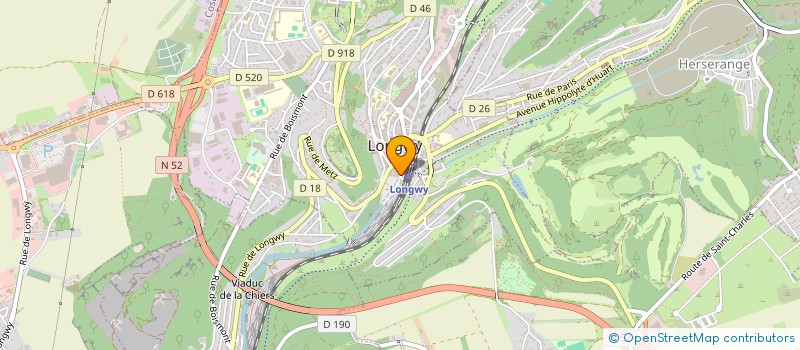 localisation de l'entreprise GARE ROUTIERE DE LONGWY  LONGWY