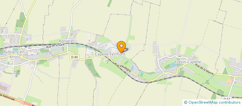 localisation de l'entreprise GAREDEN  CAPELLE-FERMONT