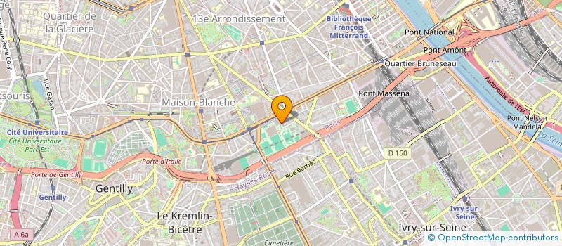 localisation de l'entreprise GAREF PARIS PERSEUS  PARIS