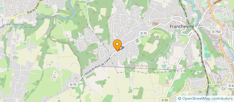 localisation de l'entreprise GAREL YANN  FRANCHEVILLE