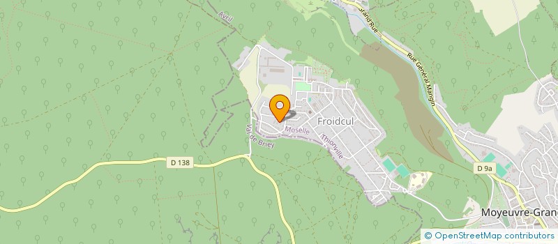 localisation de l'entreprise GAREN'IMMO  MOYEUVRE-GRANDE