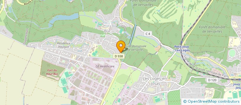 localisation de l'entreprise GARENCO  BUC