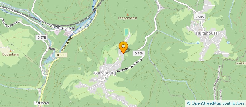 localisation de l'entreprise GARENLOR SCI  GARREBOURG