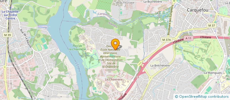 localisation de l'entreprise GARENNE à NANTES