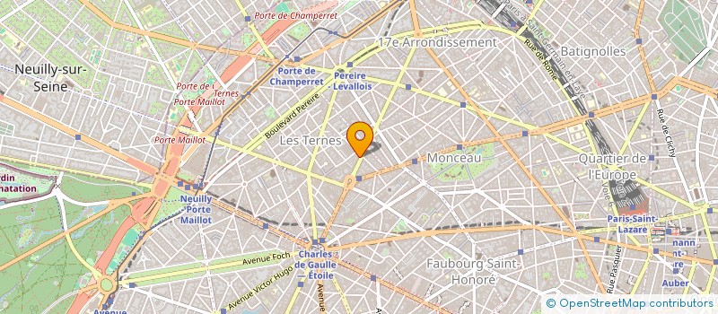 localisation de l'entreprise GARENNE 55  PARIS