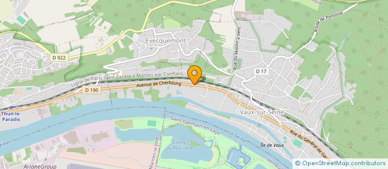localisation de l'entreprise GARENNES RAIMBAULT à PARIS