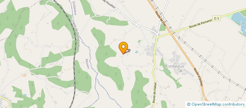 localisation de l'entreprise GARESTE LATEOULERE ENERGIE  ESTIBEAUX