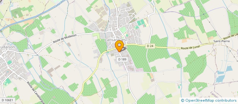 localisation de l'entreprise GARF  CAZOULS-LES-BEZIERS