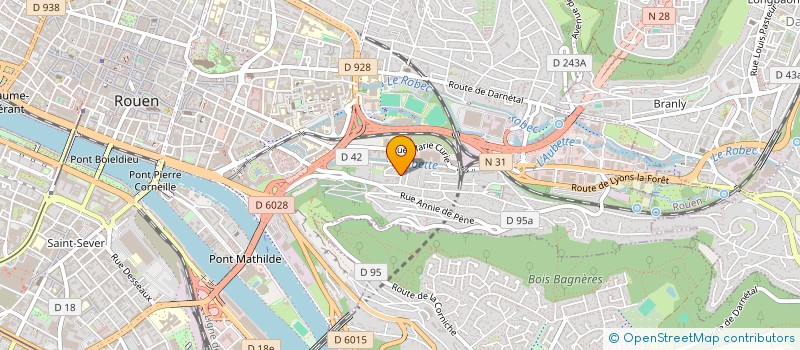 localisation de l'entreprise GARGANE PROD à ROUEN