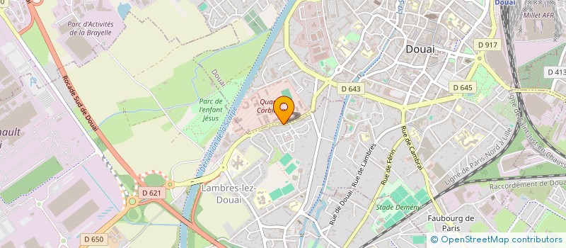 localisation de l'entreprise GARGANT à LILLE