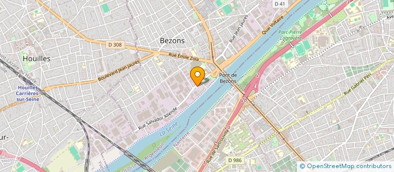 localisation de l'entreprise GARGANTUA PROJECT à BEZONS