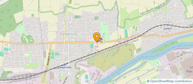 localisation de l'entreprise GARGENVILLE DISTRIBUTION  GARGENVILLE