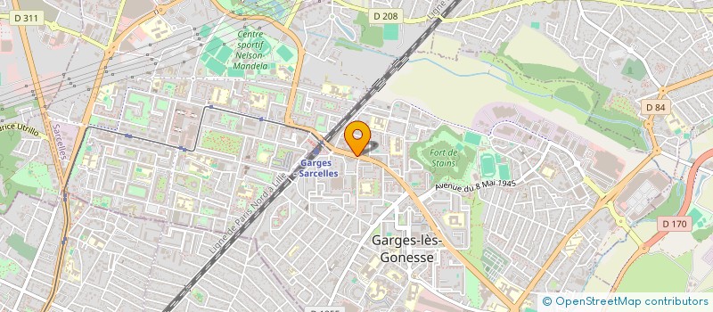 localisation de l'entreprise GARGES DIS  GARGES-LES-GONESSE