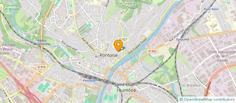 localisation de l'entreprise GARGES-MALADES A DOMICILE à PONTOISE