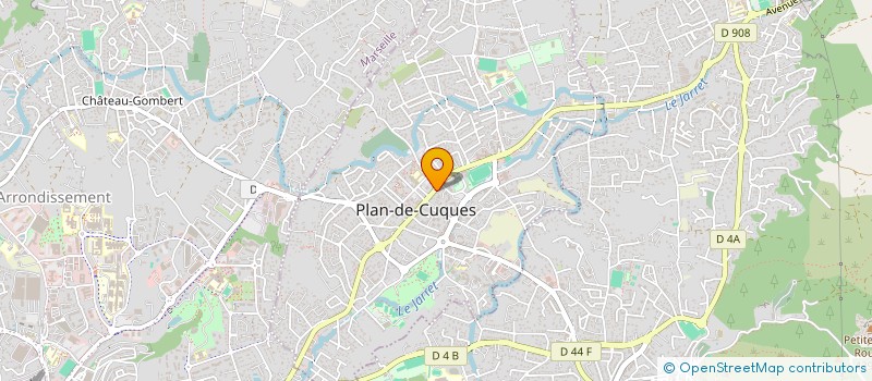 localisation de l'entreprise GARGUILO à PLAN-DE-CUQUES