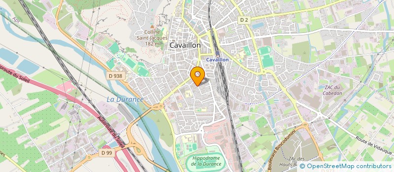 localisation de l'entreprise GARI  CAVAILLON