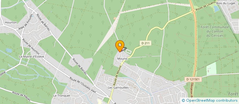 localisation de l'entreprise GARIBA IMMO  SAINT-AUBIN-DE-MEDOC