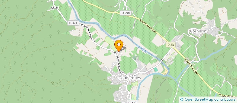 localisation de l'entreprise GARIBALDI 7  GOUDARGUES