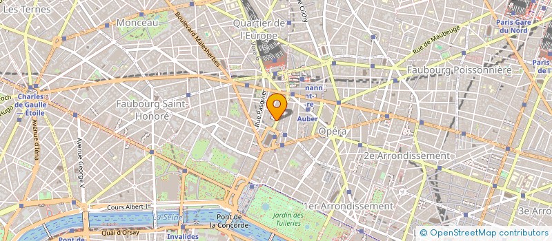 localisation de l'entreprise GARIBALDI  PARIS