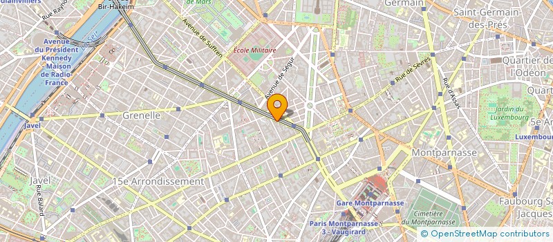 localisation de l'entreprise GARIBALDI GRANIER  PARIS