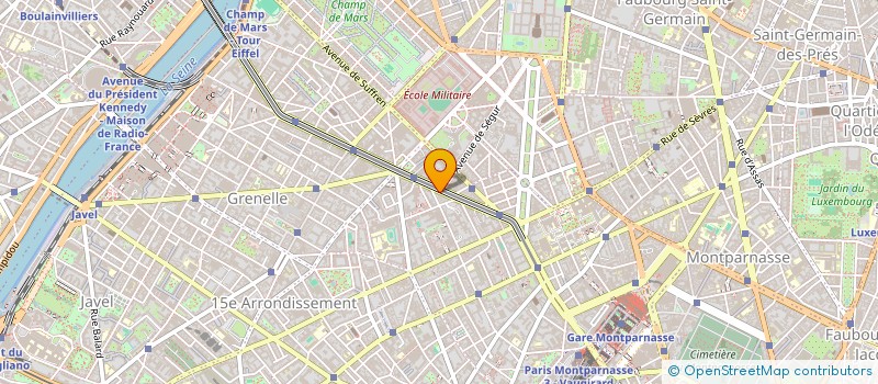 localisation de l'entreprise GARIBALDI RESTAURATION  PARIS