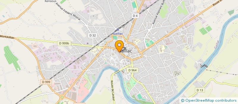 localisation de l'entreprise GARIMOZ à GAILLAC