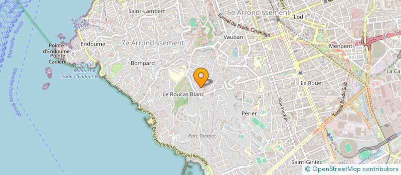 localisation de l'entreprise GARIN IMMOBILIER à MARSEILLE