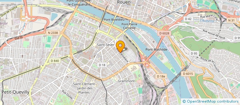 localisation de l'entreprise GARIN'S BAR-RESTAURANT II à ROUEN