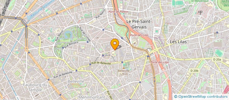 localisation de l'entreprise GARIS  PARIS