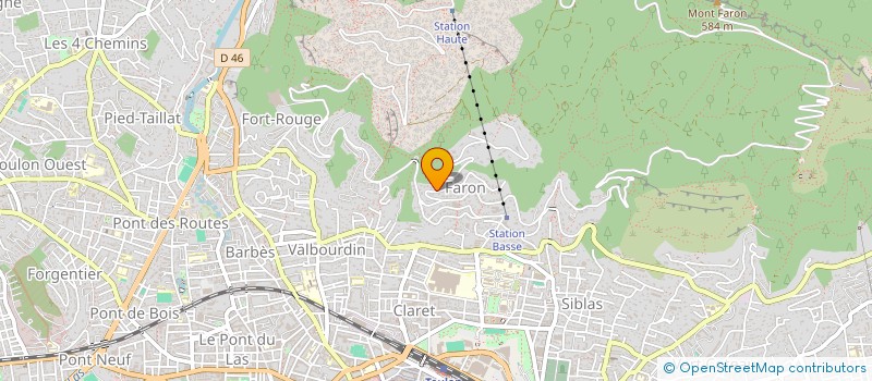 localisation de l'entreprise GARISA  TOULON