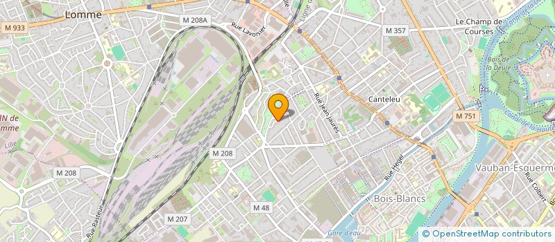 localisation de l'entreprise GARISON - CONSTITUTION à LILLE