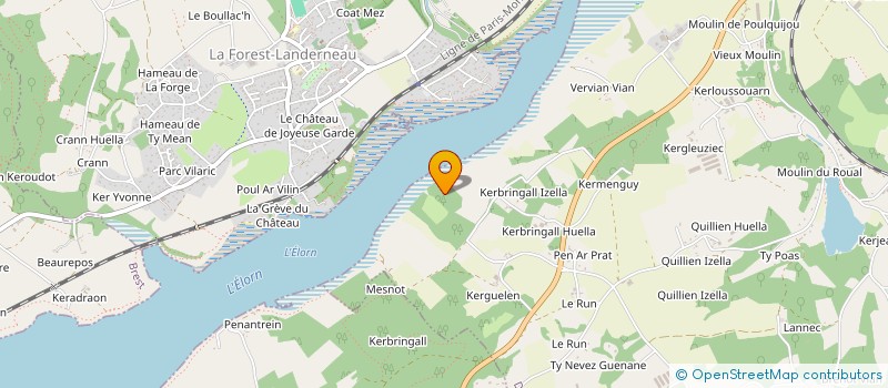 localisation de l'entreprise GARIUS  DIRINON