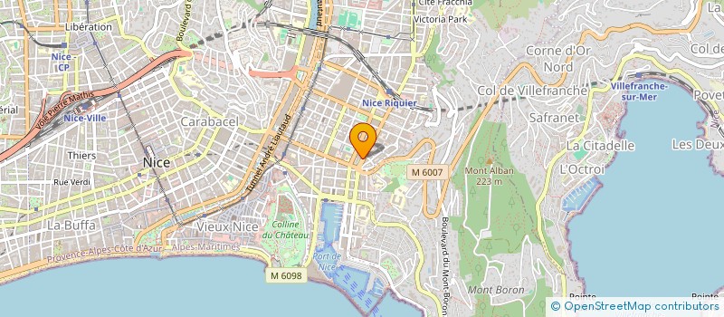 localisation de l'entreprise GARIZIO'IMMO  NICE
