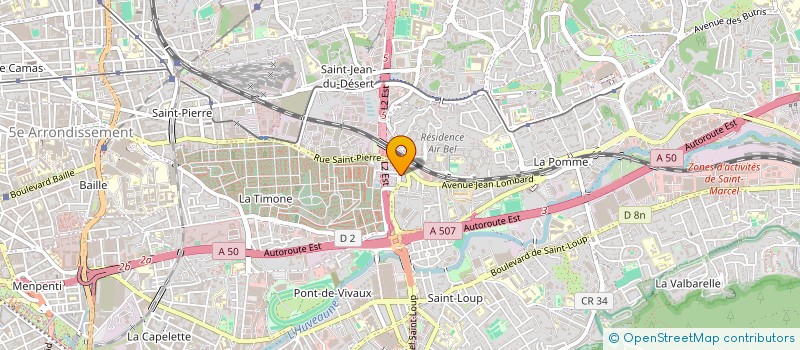 localisation de l'entreprise GARLABAN 777 à MARSEILLE