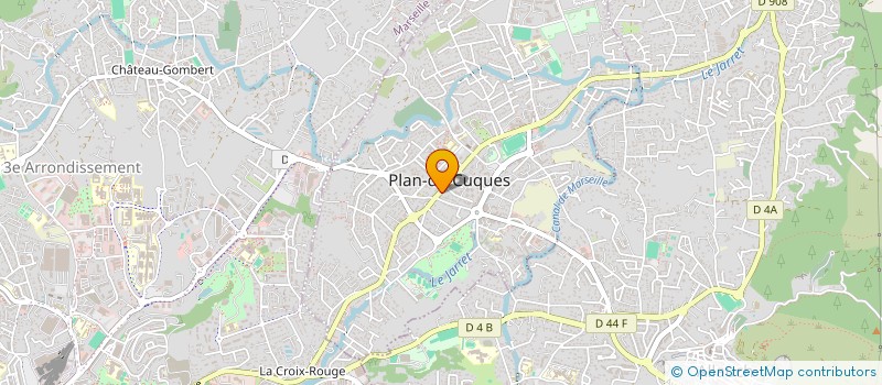 localisation de l'entreprise GARLABAN CYCLES  PLAN-DE-CUQUES